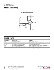 浏览型号LT1009IS8的Datasheet PDF文件第8页