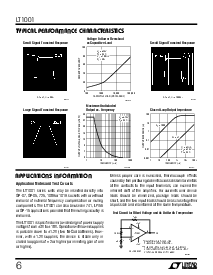 浏览型号LT1001CS8的Datasheet PDF文件第6页
