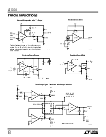 浏览型号LT1001CS8的Datasheet PDF文件第8页