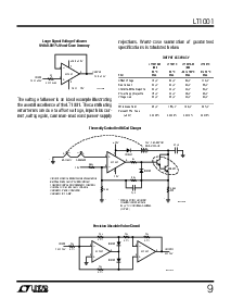 浏览型号LT1001CS8的Datasheet PDF文件第9页