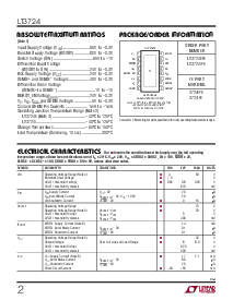 浏览型号LT3724的Datasheet PDF文件第2页