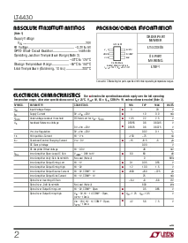 浏览型号LT4430ES6的Datasheet PDF文件第2页
