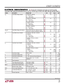 浏览型号LT6012CS的Datasheet PDF文件第3页