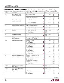 浏览型号LT6012ACS的Datasheet PDF文件第4页