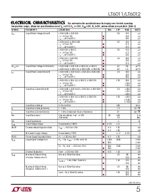 浏览型号LT6012ACS的Datasheet PDF文件第5页