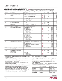 浏览型号LT6011CS8的Datasheet PDF文件第6页