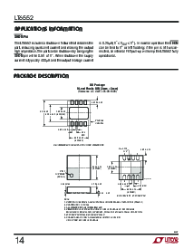 浏览型号LT6552CS8的Datasheet PDF文件第14页