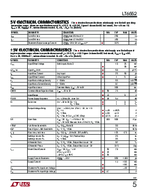 浏览型号LT6552IS8的Datasheet PDF文件第5页