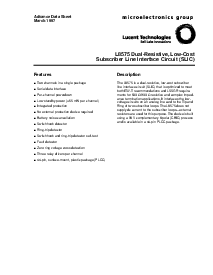 浏览型号LUCL8575BP的Datasheet PDF文件第1页