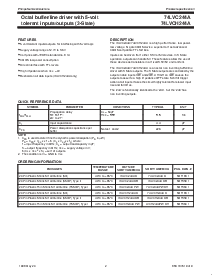 浏览型号LVCH244APWDH的Datasheet PDF文件第2页