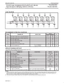 浏览型号LVC2373APWDH的Datasheet PDF文件第4页