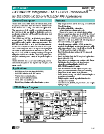 浏览型号LXT360的Datasheet PDF文件第1页