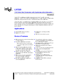 浏览型号LXT351的Datasheet PDF文件第1页