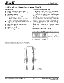 浏览型号M12L16161A-5T的Datasheet PDF文件第1页