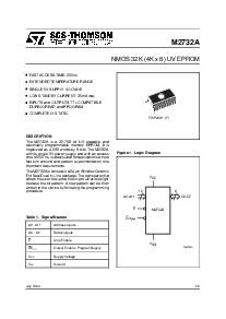 浏览型号M2732A的Datasheet PDF文件第1页