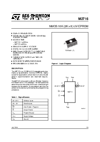 浏览型号M27128AF1的Datasheet PDF文件第1页