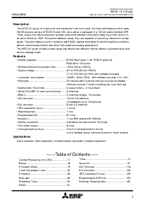 浏览型号M30610EC的Datasheet PDF文件第1页