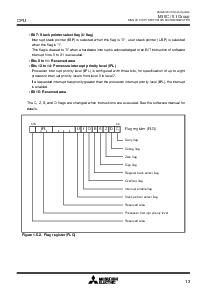 浏览型号M30610EC的Datasheet PDF文件第13页