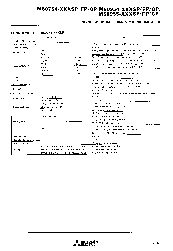 浏览型号M50754-XXXGP的Datasheet PDF文件第4页