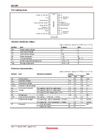 浏览型号M51326P的Datasheet PDF文件第2页
