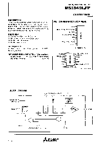 浏览型号M51849FP的Datasheet PDF文件第1页