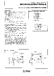 浏览型号M51955A的Datasheet PDF文件第1页