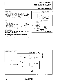 浏览型号M51204FP的Datasheet PDF文件第1页