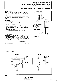 浏览型号M51943A的Datasheet PDF文件第1页