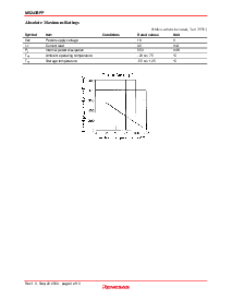 浏览型号M5243BFP的Datasheet PDF文件第3页