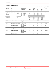 浏览型号M5243BFP的Datasheet PDF文件第4页