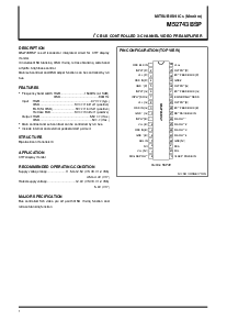 浏览型号M52743BSP的Datasheet PDF文件第1页