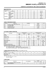 浏览型号M5M28F101AFP的Datasheet PDF文件第4页