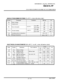 浏览型号M62221FP的Datasheet PDF文件第2页
