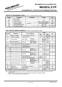 浏览型号M62023P的Datasheet PDF文件第2页