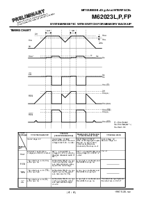 浏览型号M62023P的Datasheet PDF文件第4页