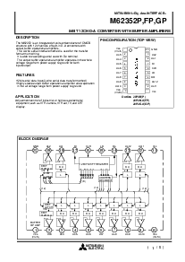 浏览型号M62352FP的Datasheet PDF文件第1页