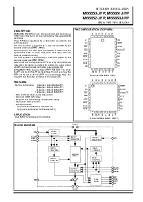 浏览型号M66850FP的Datasheet PDF文件第1页