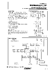 浏览型号M6M80021FP的Datasheet PDF文件第1页