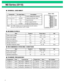 浏览型号FAR-M2SC-17M734-D110的Datasheet PDF文件第2页