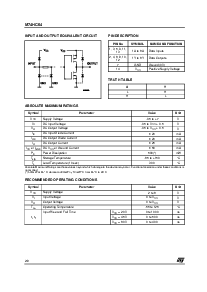 浏览型号M74HC04M1R的Datasheet PDF文件第2页