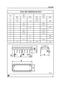 浏览型号M74HC00M1R的Datasheet PDF文件第5页