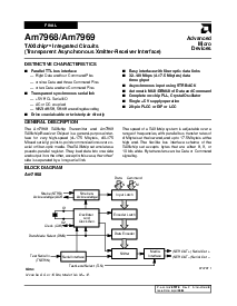 浏览型号Am7969-125JC的Datasheet PDF文件第5页