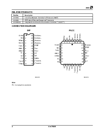 浏览型号AM7992BDCB的Datasheet PDF文件第2页