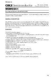 浏览型号MSM9841的Datasheet PDF文件第1页
