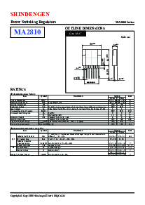 浏览型号MA2810的Datasheet PDF文件第1页