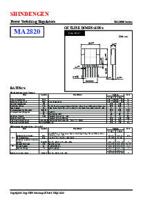 浏览型号MA2820的Datasheet PDF文件第1页