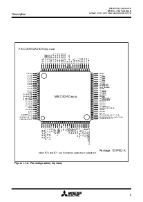 浏览型号M30622MAA-XXXFP的Datasheet PDF文件第3页