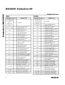浏览型号MAX2291TDMAEVKIT的Datasheet PDF文件第2页