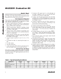 浏览型号MAX2291TDMAEVKIT的Datasheet PDF文件第4页