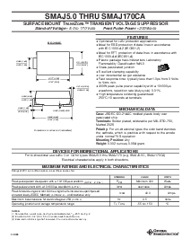 浏览型号SMAJ11A的Datasheet PDF文件第1页